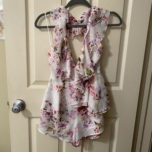 Floral Boutique Romper
